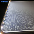 3 mm 4 mm 6 mm Placa de guía de luz de plexiglás óptica transparente transparente